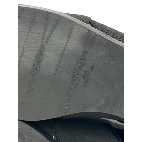 Stuart Weitzman The Band Loafer Elastic SZ 9 Women's Black Patent Career Office - Picture 10 of 11